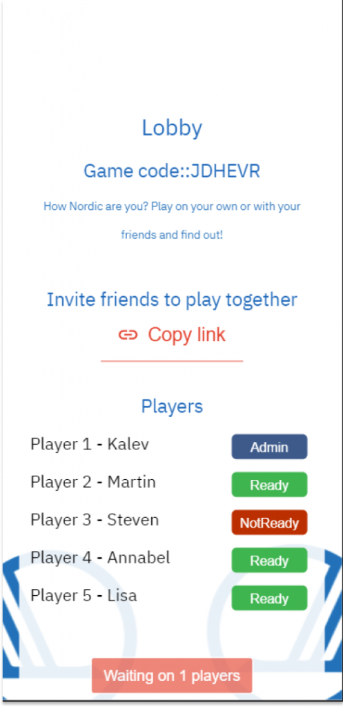 Multiplayer trivia