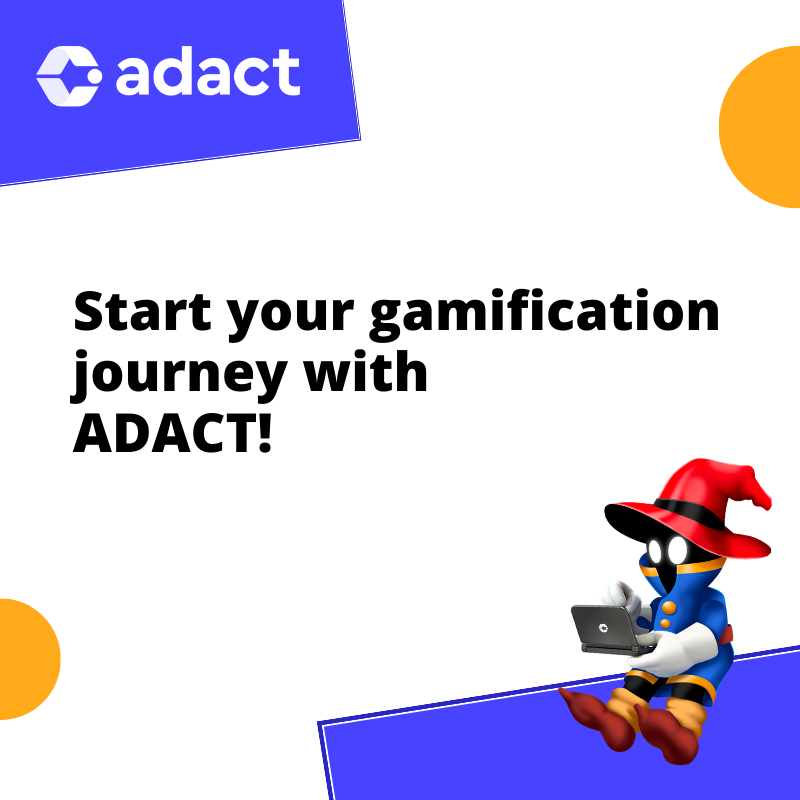 In the meeting, we will take a look at ADACT, discuss different game ideas and how gamification can help reach your marketing goals.