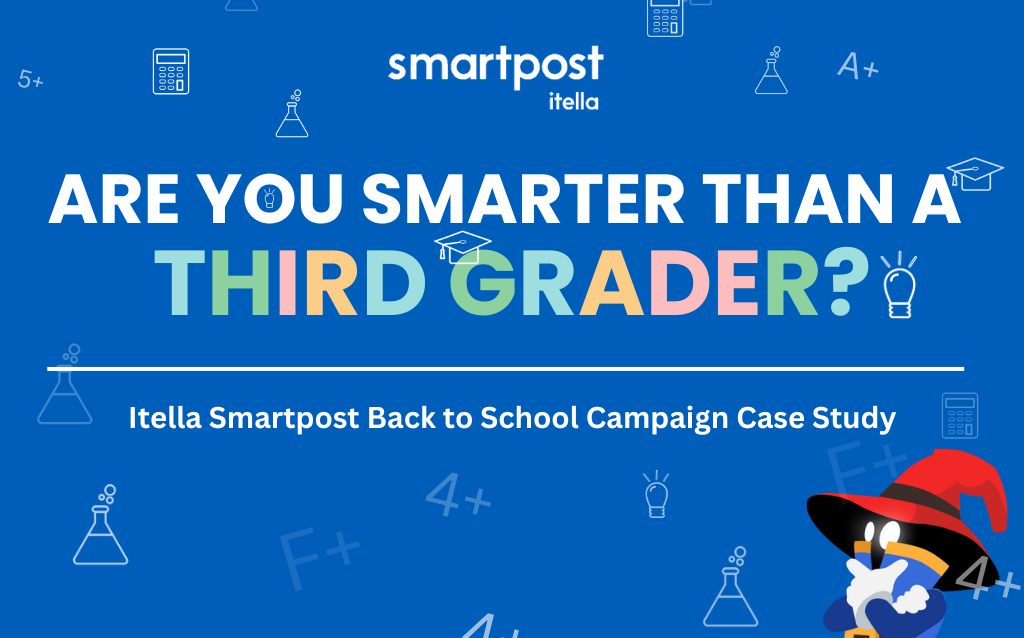 Itella smartpost back to school gamification marketing campaign case study cover photo